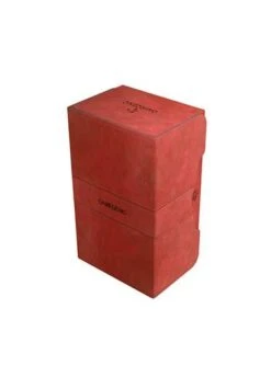 Gamegenic: Stronghold 200+ Convertible Deck Box -Double Sleeveds Store gamegenic stronghold convertible red3