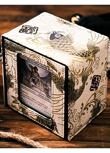 Kakapopo TCG: Deckimono Shogun Deck Box Kakapopo TCG: Deckimono Shogun Deck Box -Double Sleeveds Store kakapopo tcg deckimono shogun koi of dawn