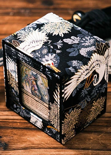 Kakapopo TCG: Deckimono Shogun Deck Box Kakapopo TCG: Deckimono Shogun Deck Box -Double Sleeveds Store kakapopo tcg deckimono shogun midnight crane