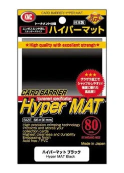 KMC: Hyper Mat Sleeves (80, Standard Size)