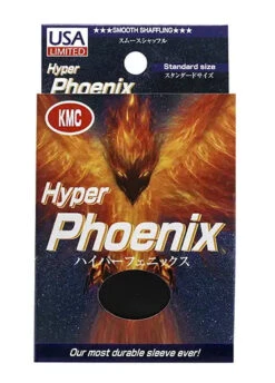 KMC: Hyper Phoenix Sleeves -Double Sleeveds Store kmc hyper phoenix sleeves black