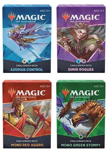 MTG: Challenger Decks 2021 - Set of 4 Magic The Gathering MTG: Challenger Decks 2021 - Set Of 4 -Double Sleeveds Store mtg challenger decks 2021 set of 4