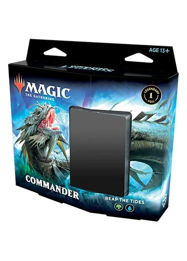 MTG: Commander Legends Commander Deck - Reap The Tides Magic The Gathering MTG: Commander Legends Commander Deck - Reap The Tides -Double Sleeveds Store mtg commander legends reap the tides deck