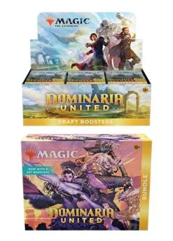 Magic The Gathering MTG: Dominaria United - Draft Box + Bundle