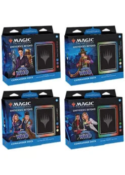 Magic The Gathering MTG: Doctor Who - Commander Decks Set Of 4