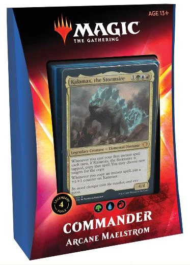 Magic The Gathering MTG: Ikoria Lair Of Behemoths Commander Deck- Arcane Maelstrom