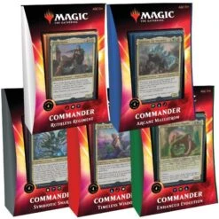 Magic The Gathering MTG: Ikoria Lair Of Behemoths Commander Deck - Set Of 5