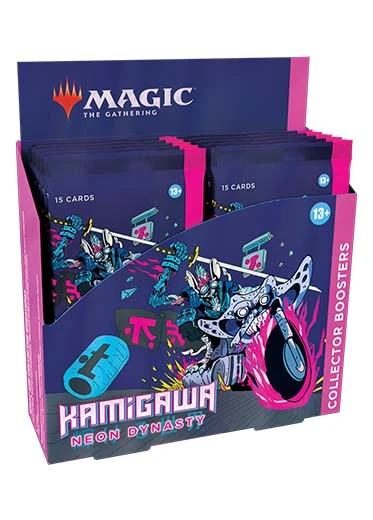 MTG: Kamigawa Neon Dynasty - Collector Booster Box Magic The Gathering MTG: Kamigawa Neon Dynasty - Collector Booster Box -Double Sleeveds Store mtg kamigawa neon dynasty collector booster