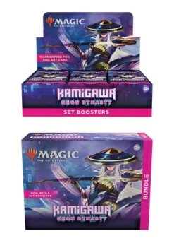 Magic The Gathering MTG: Kamigawa Neon Dynasty - Set Box + Bundle