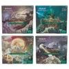 Magic The Gathering MTG The Lord Of The Rings: Tales Of Middle-earth - Holiday Scene Box - Set Of 4