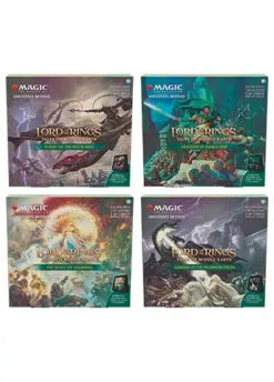 Magic The Gathering MTG The Lord Of The Rings: Tales Of Middle-earth - Holiday Scene Box - Set Of 4