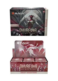 Magic The Gathering MTG: Phyrexia - All Will Be One - Draft Booster Box + Bundle Combo