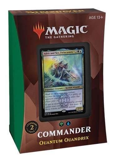 MTG: Strixhaven School of Mages Commander Deck - Quantum Quandrix Magic The Gathering MTG: Strixhaven School Of Mages Commander Deck - Quantum Quandrix -Double Sleeveds Store mtg strixhaven school of mages commander deck quantum