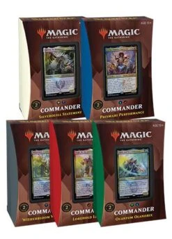 Magic The Gathering MTG: Strixhaven School Of Mages Commander Deck - Set Of 5