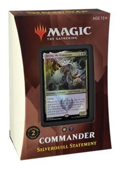 Magic The Gathering MTG: Strixhaven School Of Mages Commander Deck - Silverquill Statement