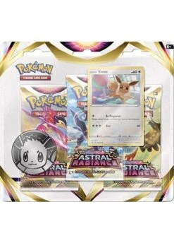 Pokemon TCG: Astral Radiance - 3 Pack Blister Eevee