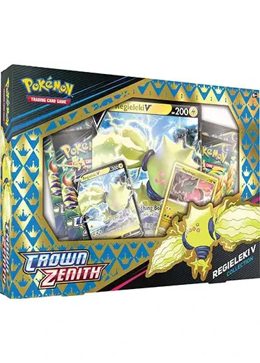 Pokemon TCG: Crown Zenith - Regieleki V Collection Pokemon TCG: Crown Zenith - Regieleki V Collection -Double Sleeveds Store pokemon tcg crown zenith regieleki v collection
