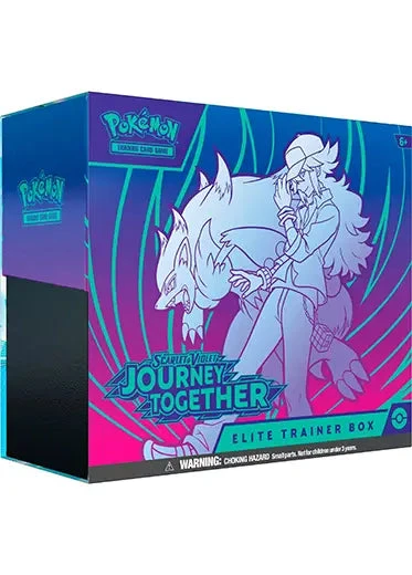 Pokemon TCG: Journey Together - Elite Trainer Box Pokemon TCG: Journey Together - Elite Trainer Box -Double Sleeveds Store pokemon tcg journey together elite trainer