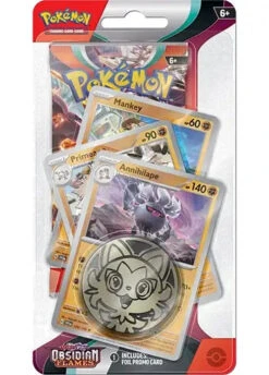 Pokemon TCG: Obsidian Flames - Premium Checklane Blister Annihilape / Kingambit