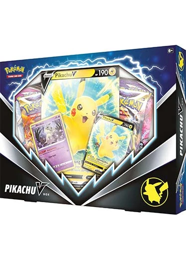 Pokemon TCG: Pikachu V Box Pokemon TCG: Pikachu V Box -Double Sleeveds Store pokemon tcg pikachu v
