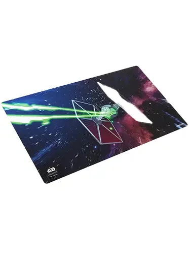 Star Wars Unlimited: Game Mat Gamegenic Star Wars Unlimited: Game Mat -Double Sleeveds Store star wars unlimited game mat tie fighter