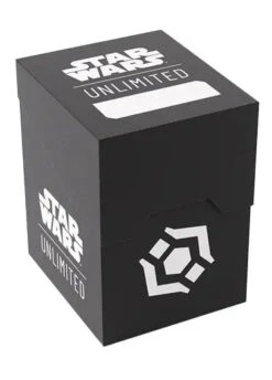 Gamegenic Star Wars Unlimited: Soft Crate 4 Gamegenic Star Wars Unlimited: Soft Crate -Double Sleeveds Store star wars unlimited soft crate black white