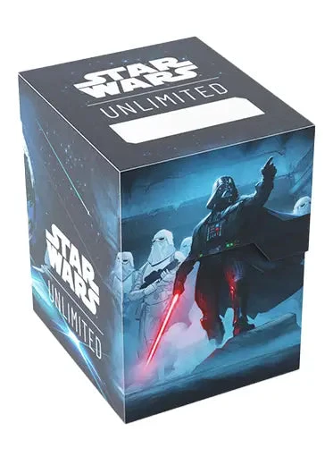 Star Wars Unlimited: Soft Crate Gamegenic Star Wars Unlimited: Soft Crate -Double Sleeveds Store star wars unlimited soft crate darth vader