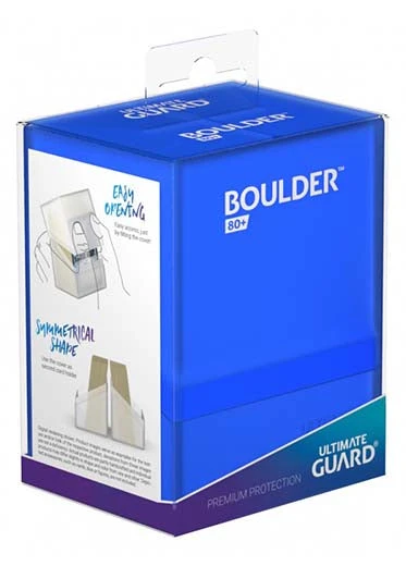 Ultimate Guard - Boulder 80+ Deck Case Ultimate Guard - Boulder 80+ Deck Case -Double Sleeveds Store ultimate guard boulder 80 deck case sapphire