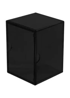 Ultra Pro: Eclipse 2-Piece 100+ Deck Box 12 Ultra Pro: Eclipse 2-Piece 100+ Deck Box -Double Sleeveds Store ultra pro eclipse 2 piece deck box jet black