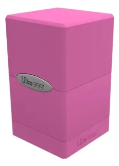 Ultra Pro: Satin Tower Deck Box 7 Ultra Pro: Satin Tower Deck Box -Double Sleeveds Store ultra pro satin tower bright pink