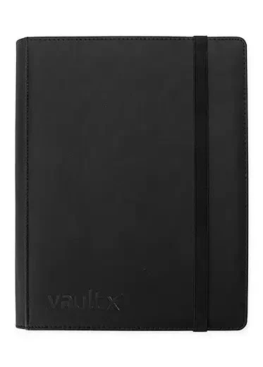 Vault X: 9-Pocket Strap Binder Vault X: 9-Pocket Strap Binder -Double Sleeveds Store vault x 9 pocket exo tec strap binder black