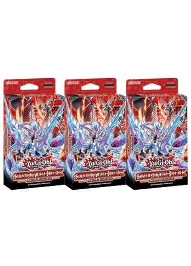 Yugioh TCG: Structure Deck - Albaz Strike Set of 3 Yu-Gi-Oh Yugioh TCG: Structure Deck - Albaz Strike Set Of 3 -Double Sleeveds Store yu gi oh albaz strike structure deck 3pack