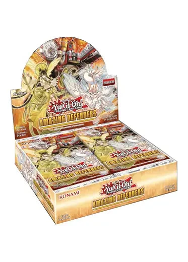 Yugioh TCG: Amazing Defenders - Booster Box Yu-Gi-Oh Yugioh TCG: Amazing Defenders - Booster Box -Double Sleeveds Store yugioh amazing defenders booster